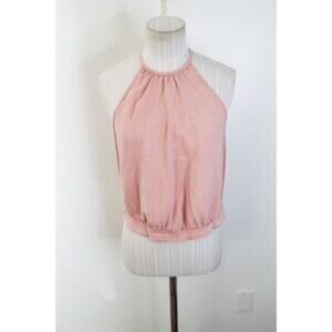 NWT Soft Pink Halter-Neck Top by Cloth & Stone. Size XS